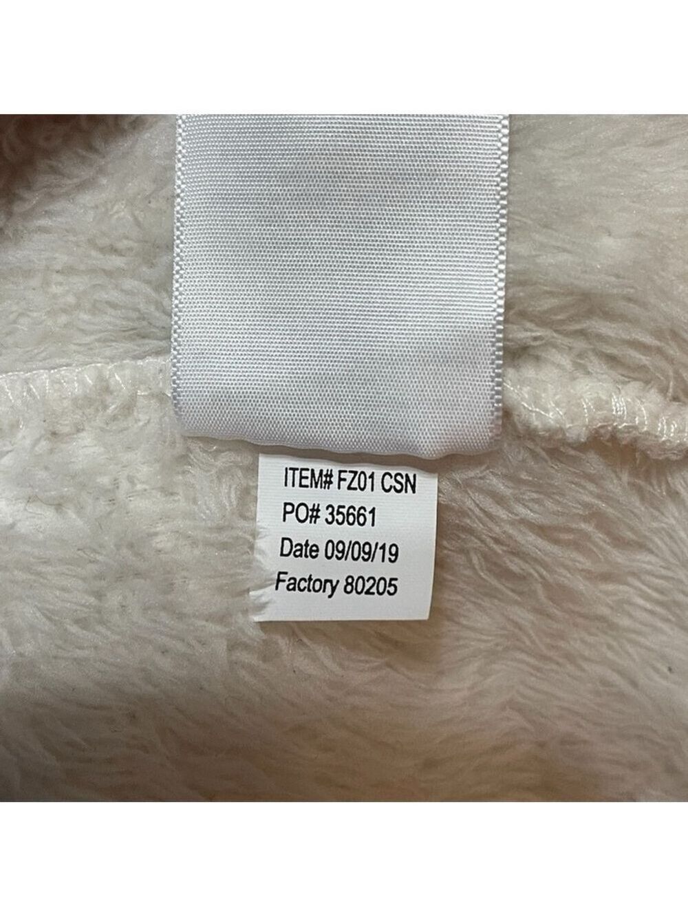 Fleece Pullover Camel and Cream Women's Size Large - Picture 11 of 12